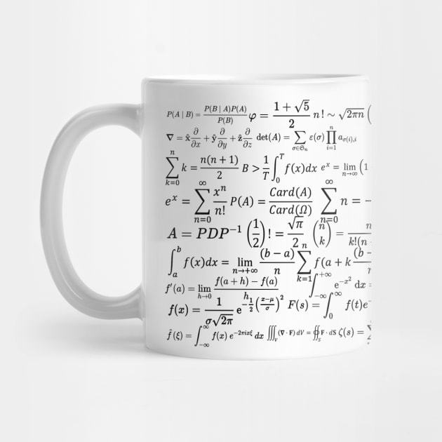 mathematics equations and formulas by NoetherSym